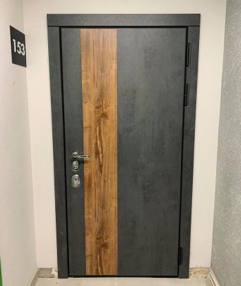Фото двери с порошком №35