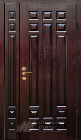 Дверь «Парадная дверь №393» c отделкой Массив дуба